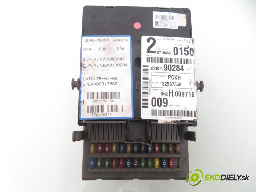 RENAULT LAGUNA II (BG0/1_) LIFTBACK 2001 79,00 1.6 16V (BG0A, BG0L) - K4M 714 1598,00 spinačka / imobilizéra IMMO / Riadiaca jednotka 8200164728 ; 8200153837 ; 8200190284