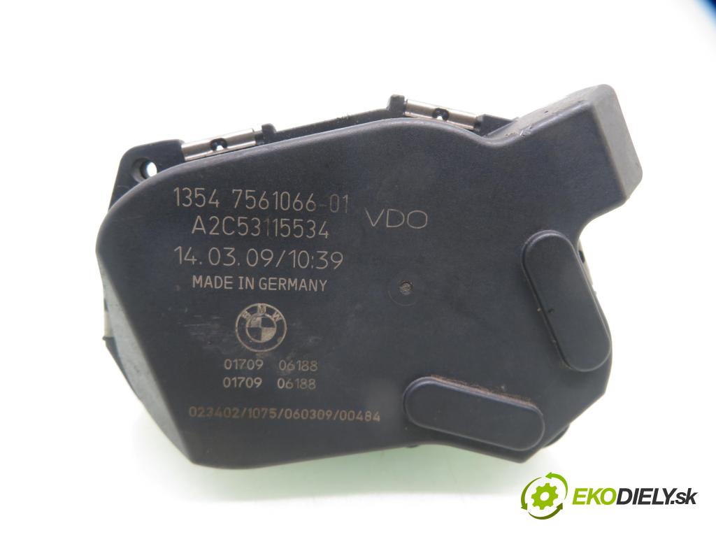 BMW 1 (E87) HB 2009 89,00 118 i - N43 B20 A 1995,00 Škrtiaca klapka 756106601 ; A2C53115534 (Škrtiaca klapka)