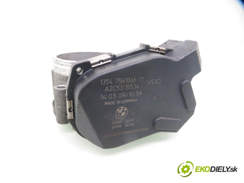 BMW 1 (E87) HB 2009 89,00 118 i - N43 B20 A 1995,00 Škrtiaca klapka 756106601 ; A2C53115534 (Škrtiaca klapka)