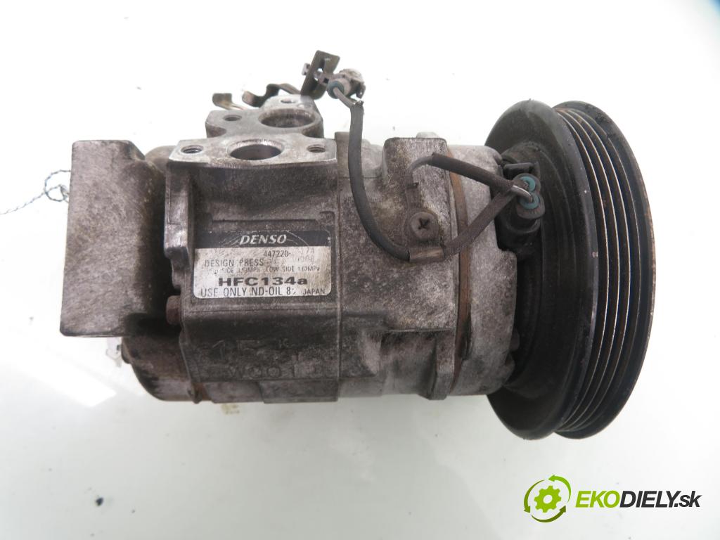 LEXUS IS I (JCE1_, GXE1_) SEDAN 2005 114,00 200 (GXE10) - 1G-FE 1988,00 KOMPRESOR: klimatizácie 4472203174 (Kompresor klimatizácie)