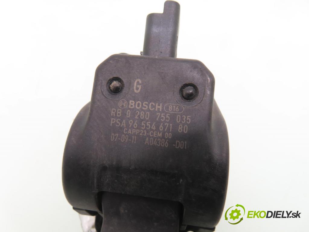 PEUGEOT PARTNER Skrzynia (5_, G_) FURGON 2007 55,00 1.6 HDi 75 - 9HW (DV6BTED4) 1560,00 potenciometr plynového pedálu 0280755035 ; 9655467180 (Potenciometr plynového pedálu)