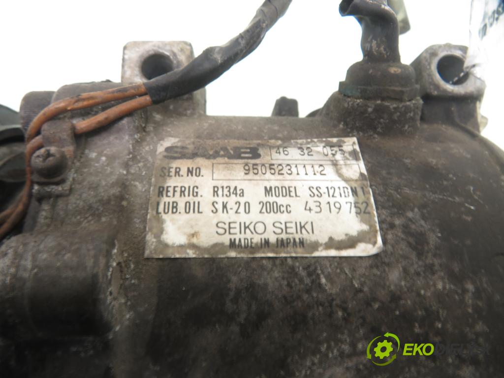 SAAB 9-5 (YS3E) SEDAN 2003 110,00 2.0 t 150 - B205E 1985,00 KOMPRESOR: klimatizace 4632055 ; SS121DN1 ; 4319752 (Kompresor klimatizace)