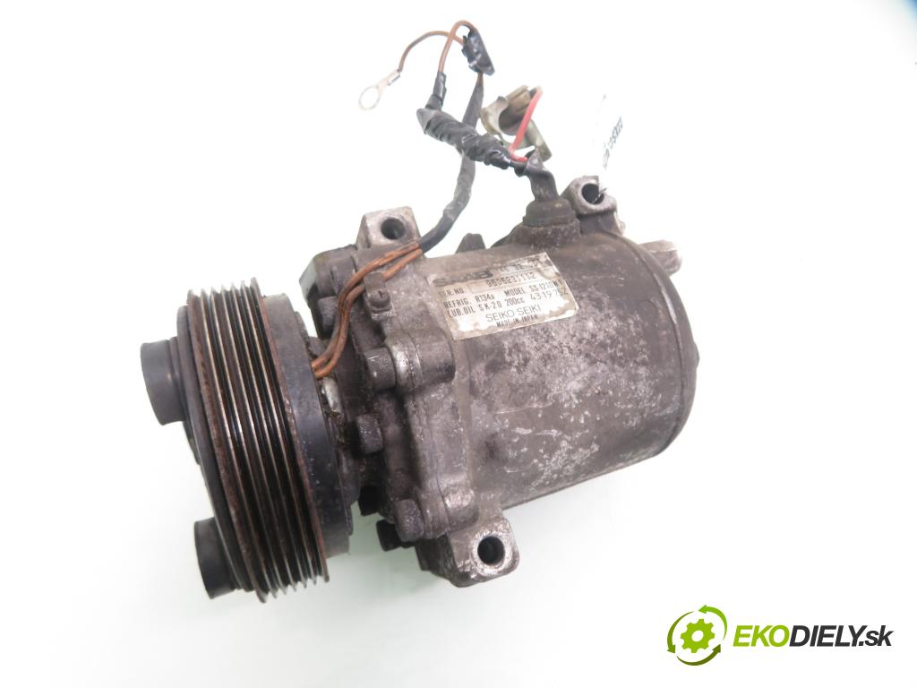 SAAB 9-5 (YS3E) SEDAN 2003 110,00 2.0 t 150 - B205E 1985,00 KOMPRESOR: klimatizace 4632055 ; SS121DN1 ; 4319752 (Kompresor klimatizace)