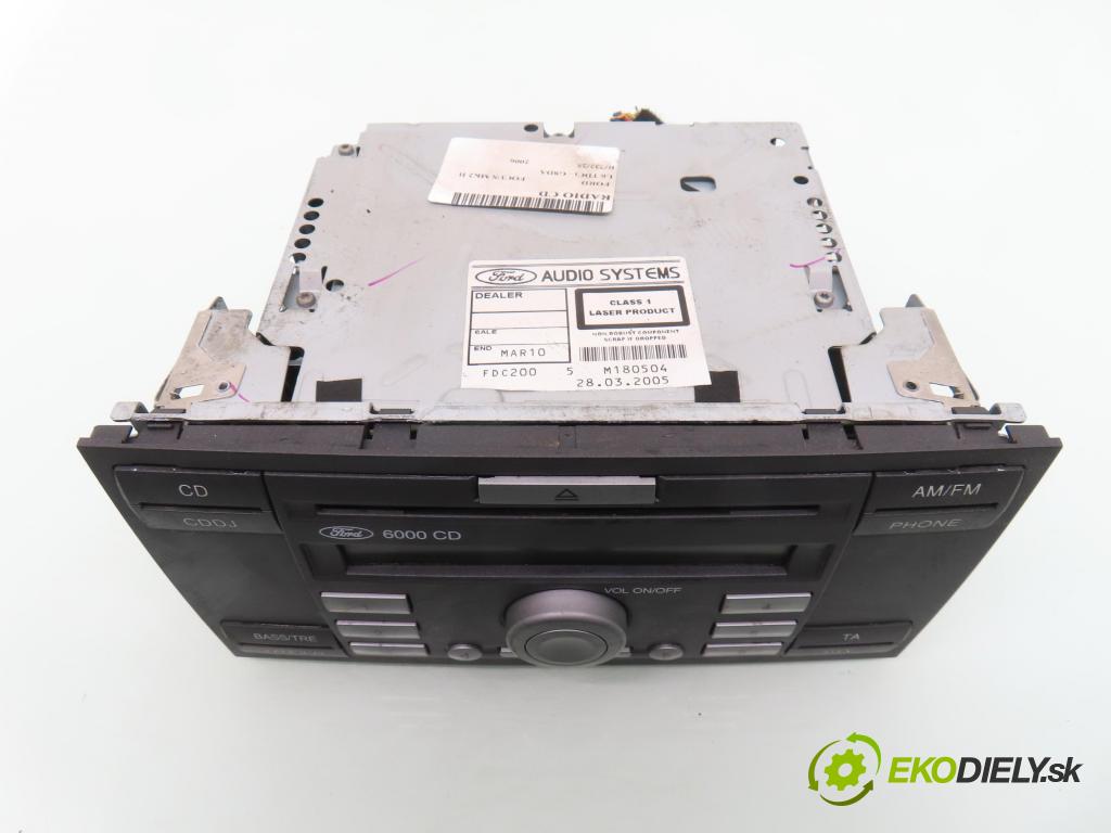 FORD FOCUS II (DA_, HCP) HB 2006 80,00 1.6 TDCi 109 - G8DA 1560,00 RADIO CD 4M5T18C815AD
