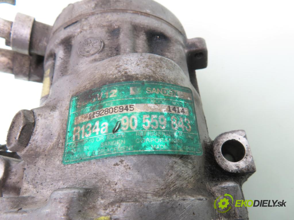 OPEL ASTRA G Kombi (T98) KOMBI 1999 60,00 2.0 DI - X 20 DTL 1995,00 KOMPRESOR: klimatizácie 90559843 (Kompresor klimatizácie)