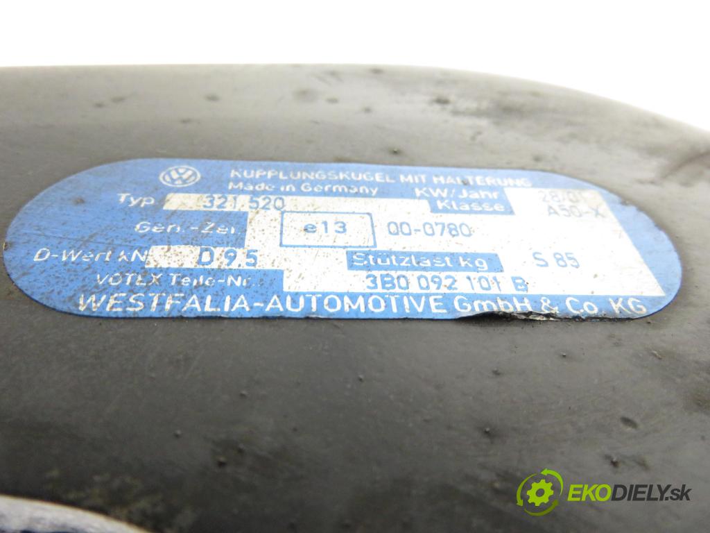 VW PASSAT B5.5 (3B3) SEDAN 2000 74,00 1.9 TDI PD 101 - AVB 1896,00 Hák 
