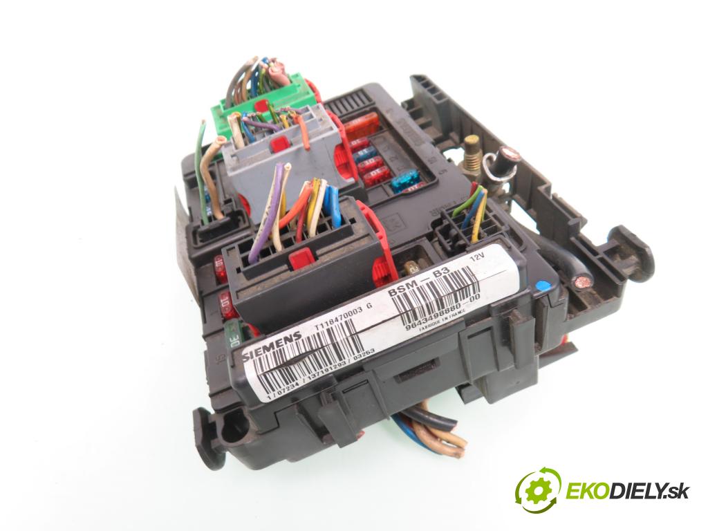 PEUGEOT 206 SW (2E/K) KOMBI 2003 50,00 1.4 HDi - 8HX (DV4TD) 1398,00 MODUL BSM T118470003G ; 964349888000