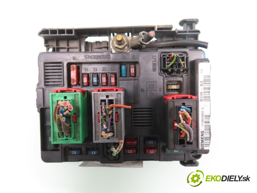 PEUGEOT 206 SW (2E/K) KOMBI 2003 50,00 1.4 HDi - 8HX (DV4TD) 1398,00 MODUL BSM T118470003G ; 964349888000