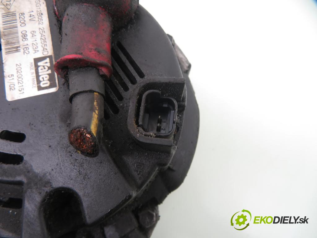 NISSAN PRIMERA (P12) SEDAN 2003 85,00 1.9 dCi - F9Q 1870,00 Alternátor 8200086162 ; SG12B052 ; 2542554D (Alternátor)