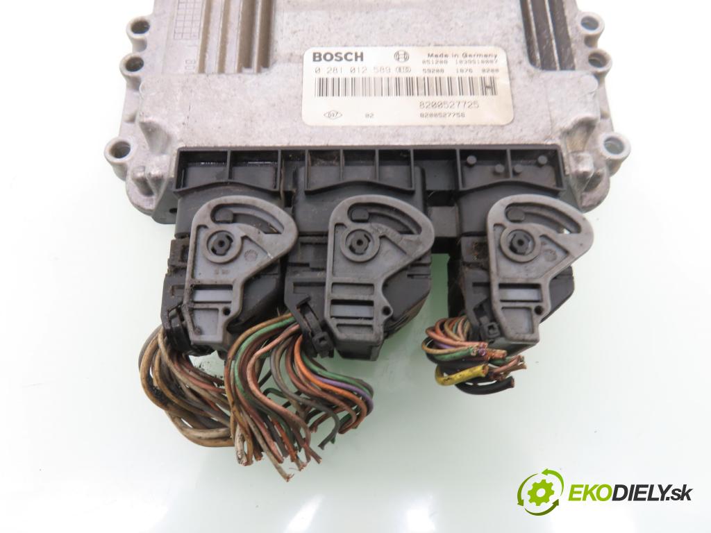 RENAULT SCENIC II (JM0/1_) MINIVAN 2006 96,00 1.9 dCi (JM15) - F9Q 804 1870,00 Riadiaca jednotka Motor 0281012589 ; 8200527725