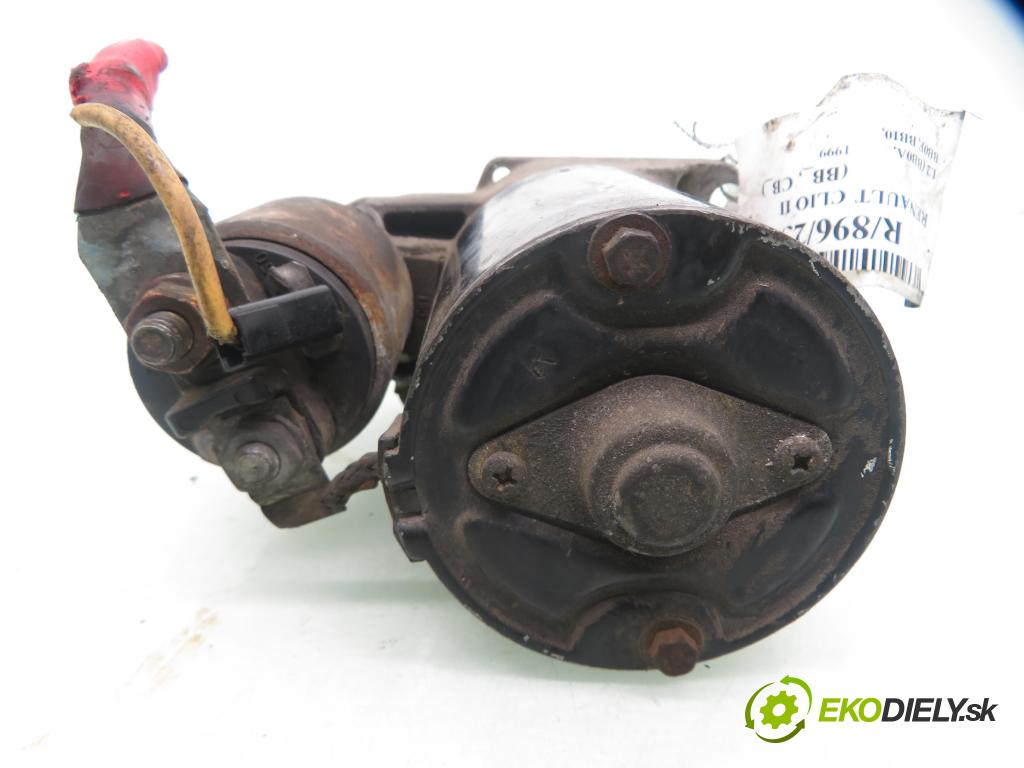 RENAULT CLIO II (BB_, CB_) HB 1999 43,00 1.2 8V 58 1149,00 startér 0001116001 ; 8651218032 (Startér)