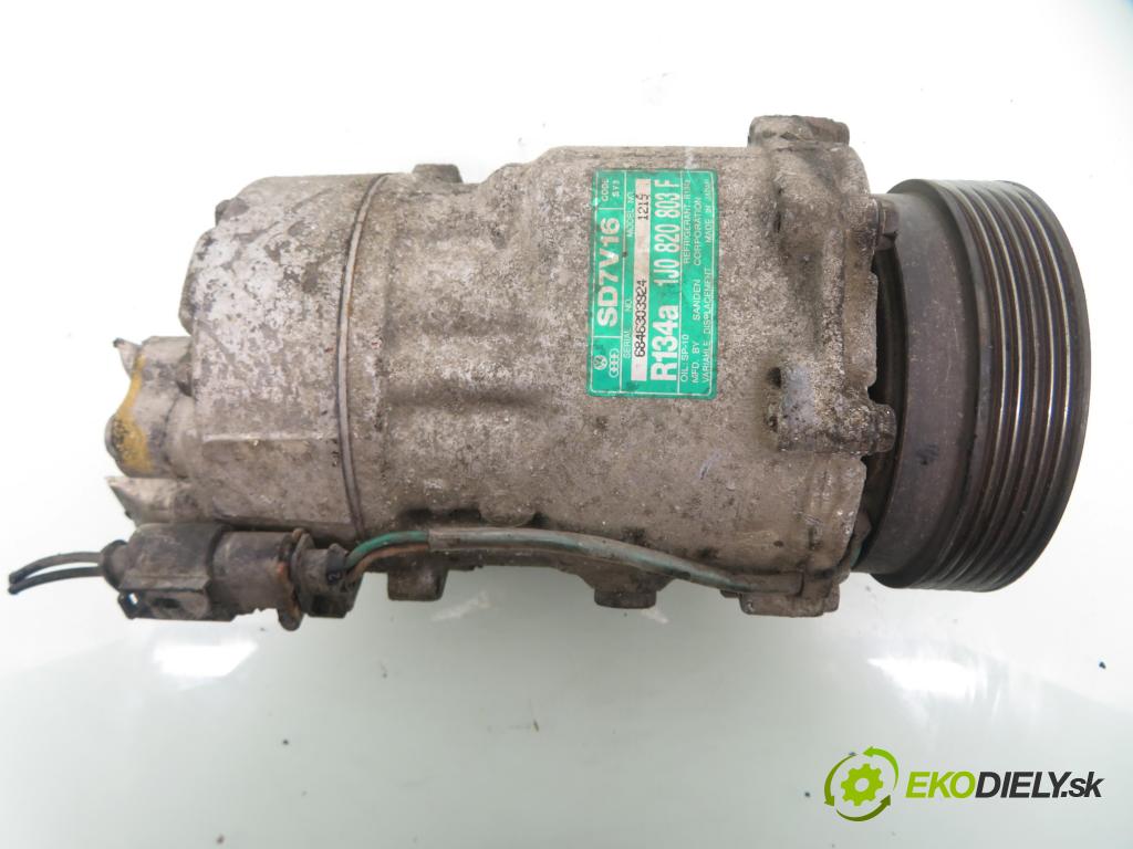 VW PASSAT B5.5 Variant (3B6) KOMBI 2000 74,00 1.9 TDI PD 101 - AVB 1896,00 KOMPRESOR: klimatizácie 1J0820803F ; SD7V16 (Kompresor klimatizácie)