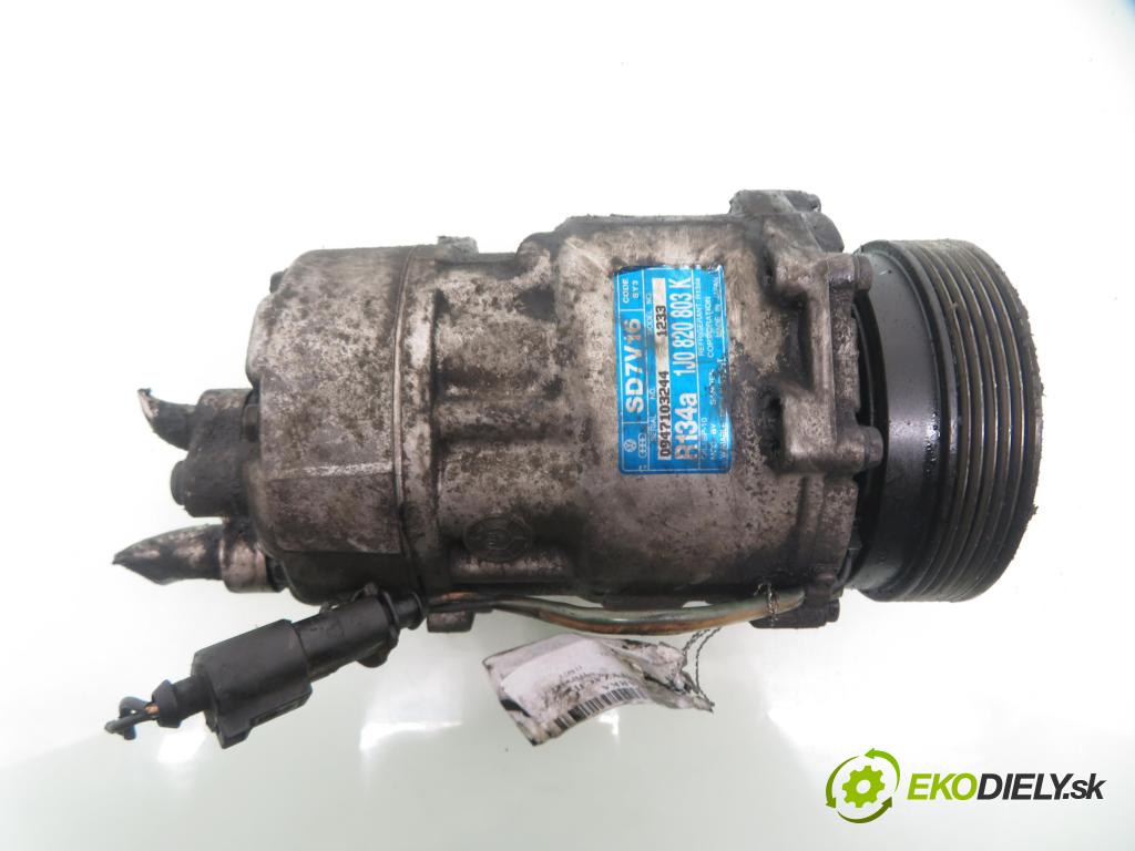 SEAT TOLEDO II (1M2) SEDAN 2002 110,00 1.9 TDI - ARL 1896,00 KOMPRESOR: klimatizácie 1J0820803K ; SD7V16 (Kompresor klimatizácie)