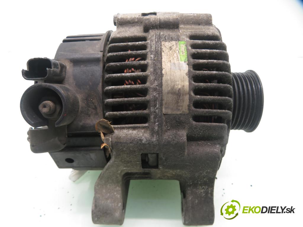 PEUGEOT 206 liftback (2A/C) HB 1999 55,00 1.4 i 75 -  KFX 1361,00 Alternátor  (Alternátor)