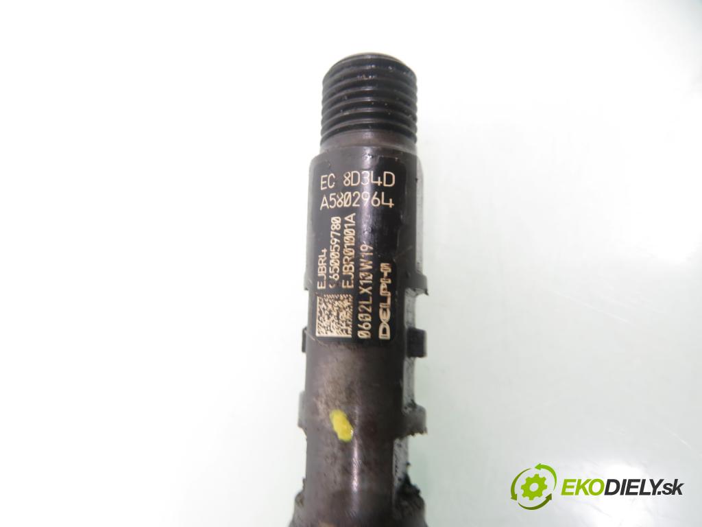 CITROEN C3 I (FC_) HB 2004 66,00 1.4 16V HDi - 8HY (DV4TED4) 1398,00 vstřikovač 9650059780 ; EJBR01001A (Vstřikovač paliva)