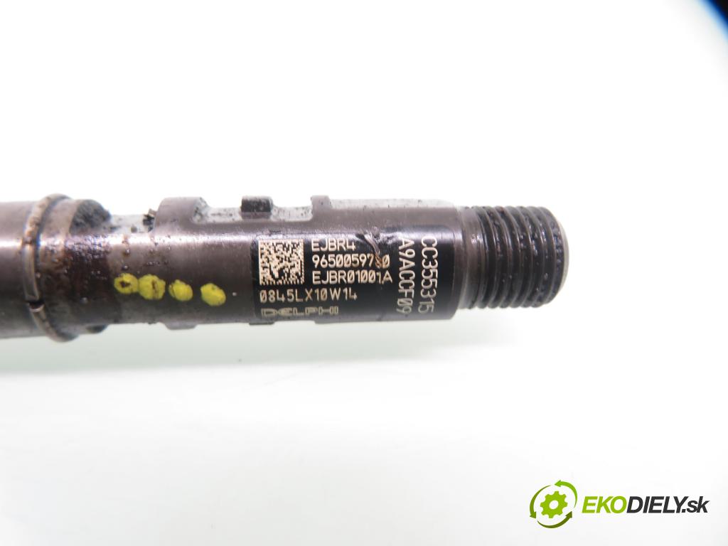 CITROEN C3 I (FC_) HB 2004 66,00 1.4 16V HDi - 8HY (DV4TED4) 1398,00 vstřikovač 9650059780 ; EJBR01001A (Vstřikovač paliva)