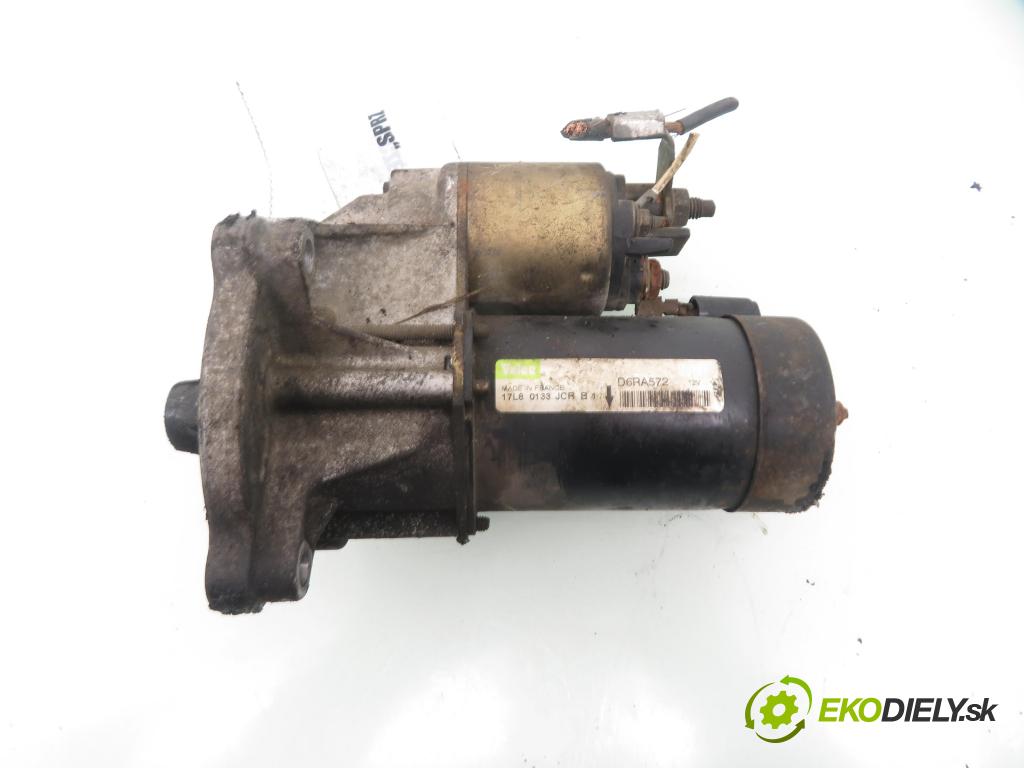 PEUGEOT 206 liftback (2A/C) HB 1999 55,00 1.4 i 75 -  KFX 1361,00 startér D6RA572 (Startér)