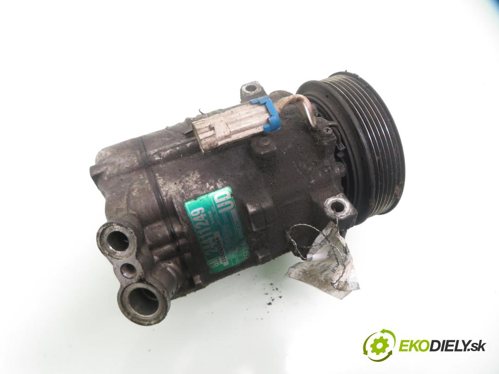 OPEL VECTRA C (Z02) LIFTBACK 2002 74,00 2.0 DTI 16V 101 - Y 20 DTH 1995,00 KOMPRESOR: klimatizace 24411249 ; PXV16 (Kompresor klimatizace)