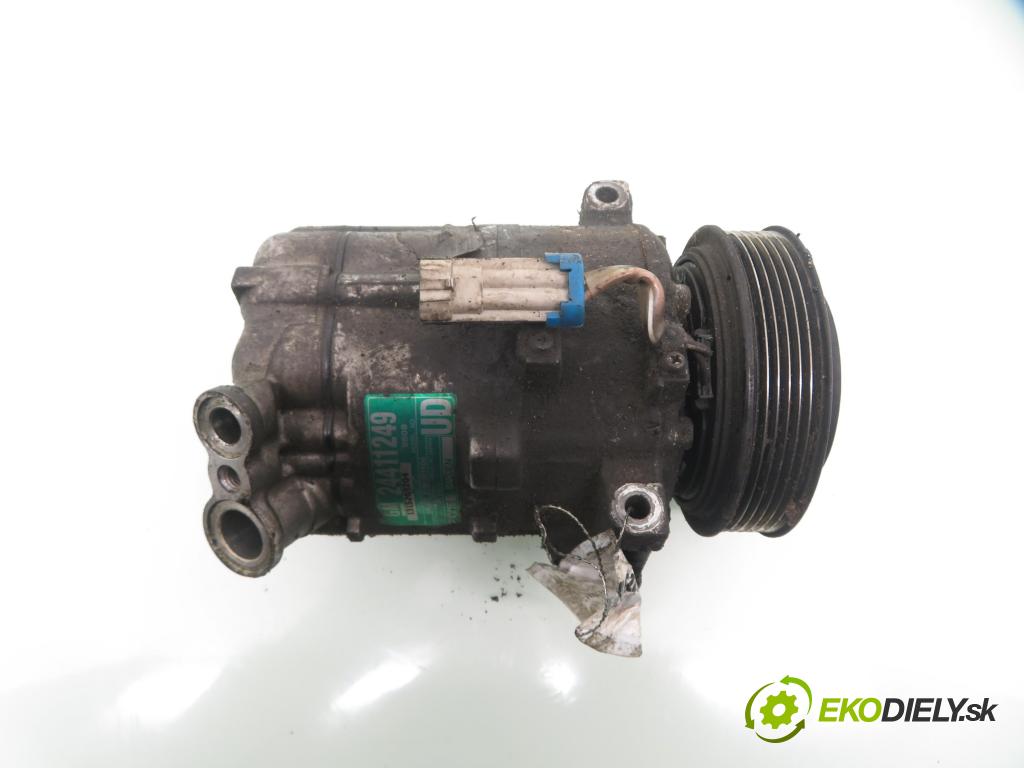 OPEL VECTRA C (Z02) LIFTBACK 2002 74,00 2.0 DTI 16V 101 - Y 20 DTH 1995,00 KOMPRESOR: klimatizace 24411249 ; PXV16 (Kompresor klimatizace)