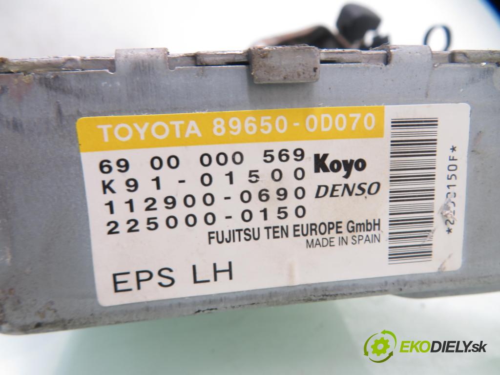 TOYOTA YARIS (_P1_) HB 2005 55,00 1.4 D-4D (NLP10_) - 1ND-TV 1364,00 serv/podporovanie elektrické 6900000792 ; 452000D032 ; 6900000569