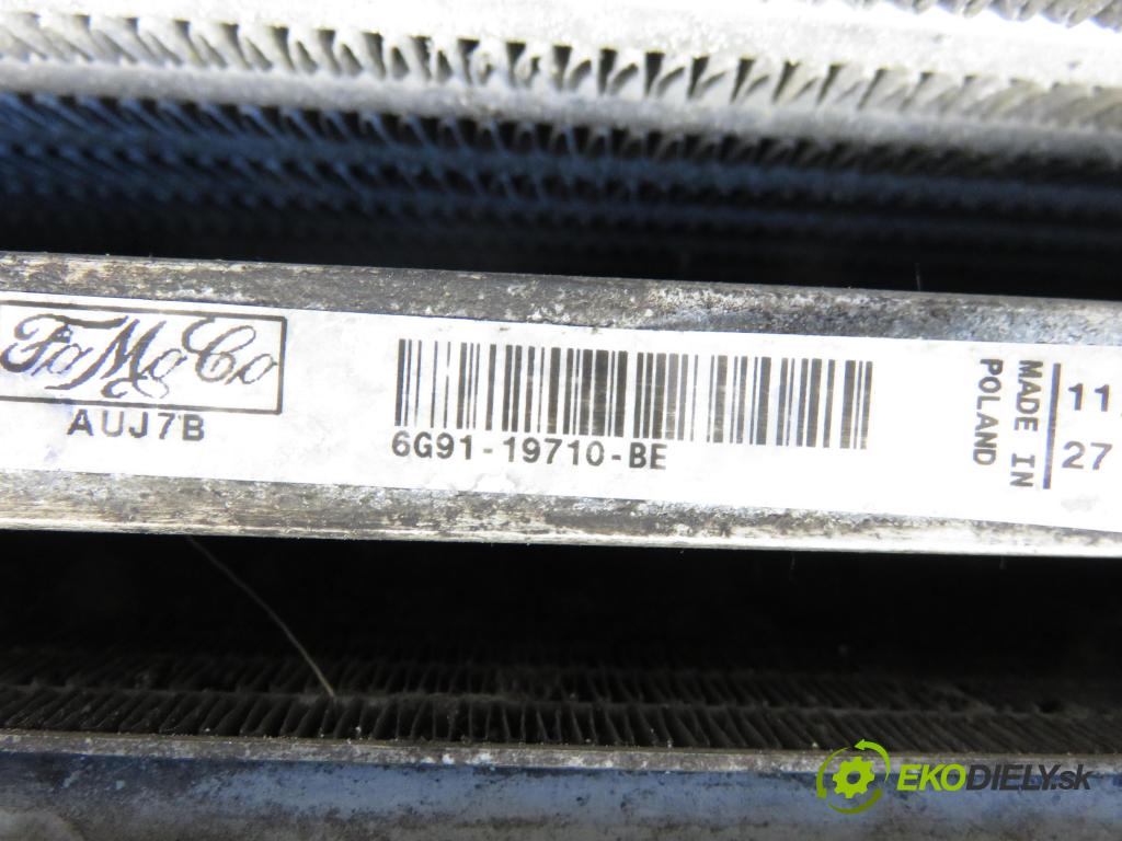 FORD S-MAX (WA6) MINIVAN 2007 103,00 2.0 TDCi - QXWB 1997,00 chladič vody 6G9119710BE ; 2002199 ; 940002906