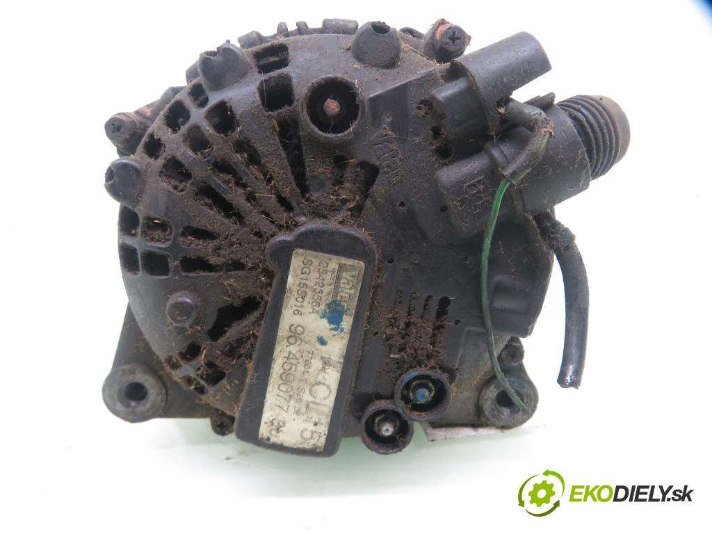 PEUGEOT PARTNER Skrzynia (5_, G_) FURGON 2006 66,00 2.0 HDi - RHY (DW10TD) 1997,00 Alternátor 9645907780 ; 2542556A ; SG15S016 (Alternátor)