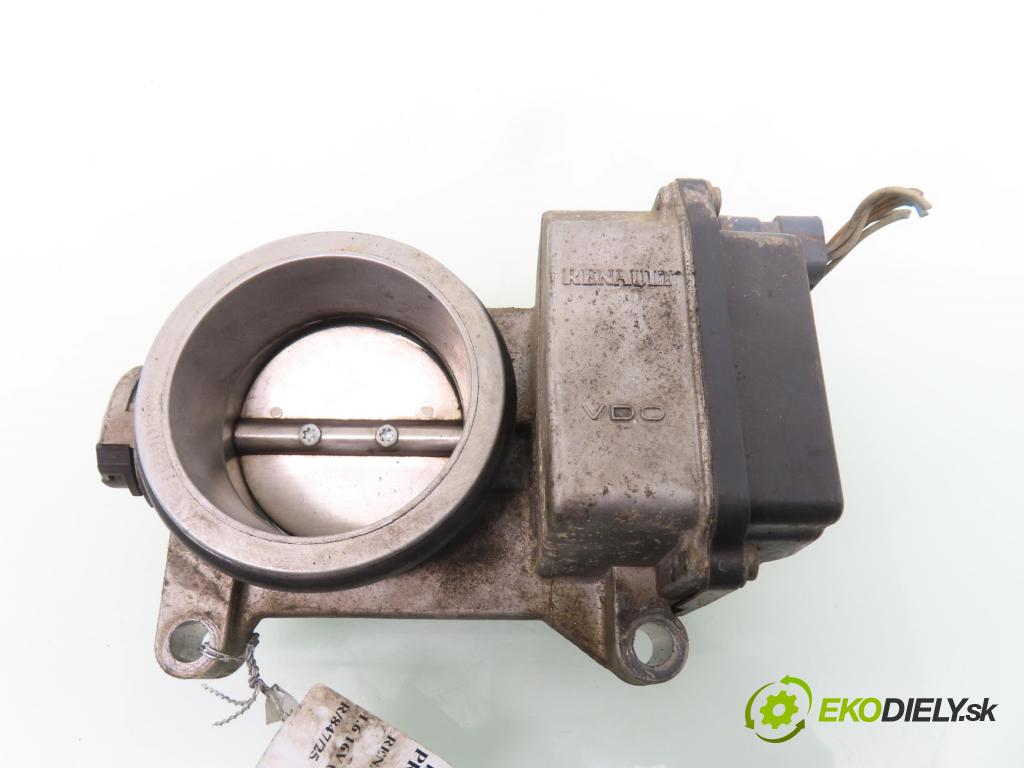 RENAULT LAGUNA II (BG0/1_) LIFTBACK 2001 79,00 1.6 16V (BG0A, BG0L) - K4M 714 1598,00 Škrtiaca klapka 8200063652 ; 8200123061 ; 408239822001 (Škrtiaca klapka)