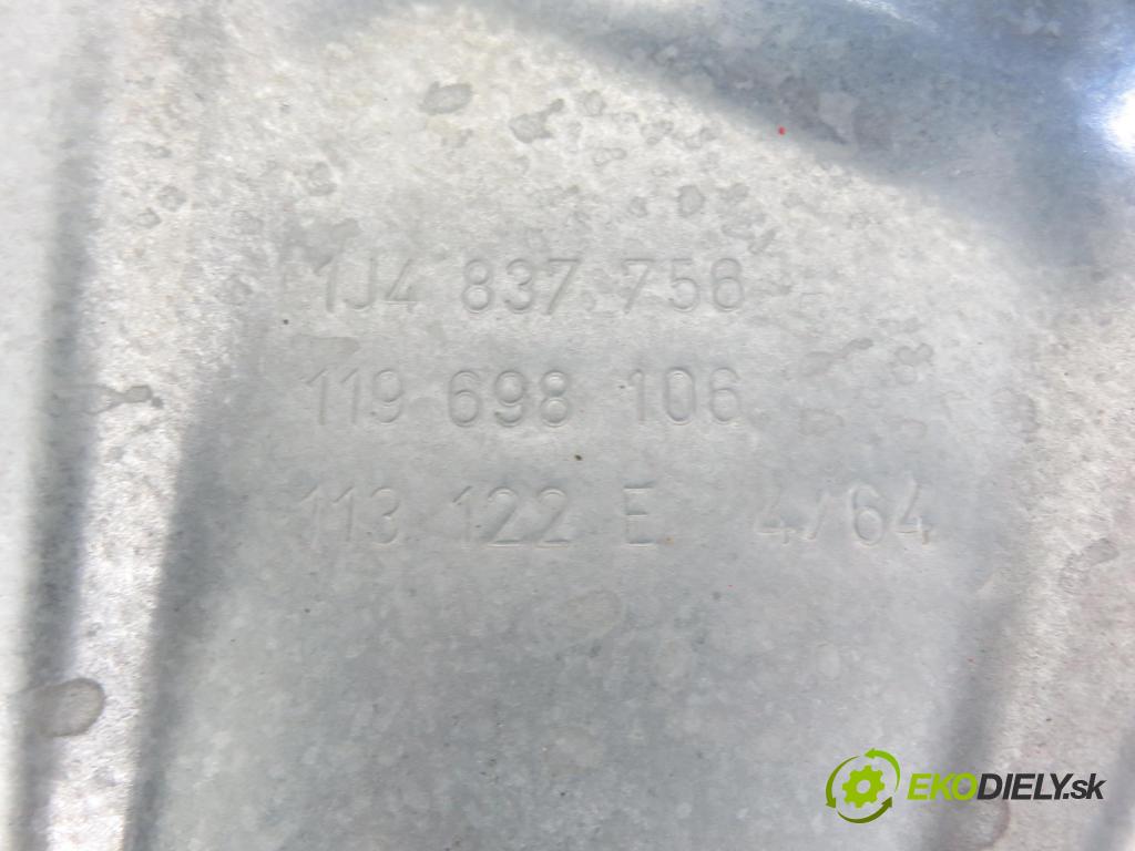 VW GOLF IV (1J1) HB 1998 74,00 1.6 - AKL 1595,00 Mechanizmus okien 1J4837756