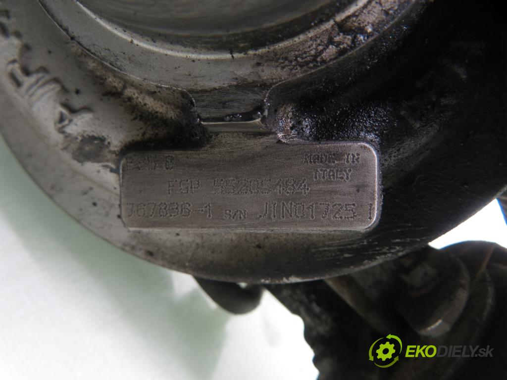 ALFA ROMEO 159 Sportwagon (939_) SEDAN 2006 110,00 1.9 JTDM 16V - 939 A2.000 1910,00 Turbodúchadlo 55205484 ; 7678361 (Turbodúchadlo (kompletné))