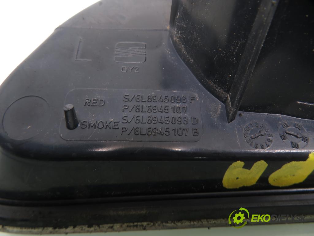 SEAT IBIZA III (6L1) HB 2004 47,00 1.2 12V - AZQ 1198,00 Svetlo ľavé zadné kufor 6L6945093F ; 6L6945107 ; 6L6945093D
