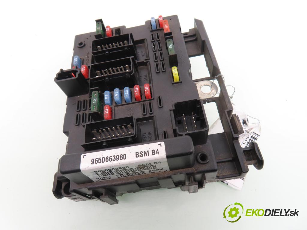 PEUGEOT 206 liftback (2A/C) HB 2004 50,00 1.4 HDi 8V 70 - 8HX 1398,00 MODUL BSM 9650663980