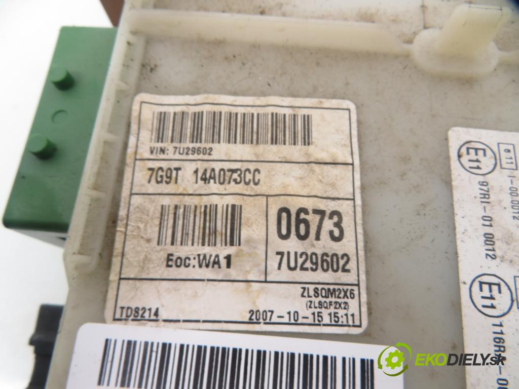 FORD S-MAX (WA6) MINIVAN 2007 103,00 2.0 TDCi - QXWB 1997,00 MODUL BSI 7G9T14A073CC ; 3659AF01125TP ; LTQF01125TP