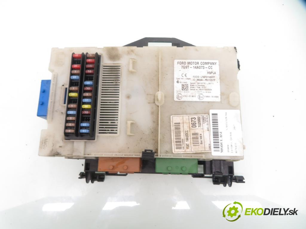 FORD S-MAX (WA6) MINIVAN 2007 103,00 2.0 TDCi - QXWB 1997,00 MODUL BSI 7G9T14A073CC ; 3659AF01125TP ; LTQF01125TP