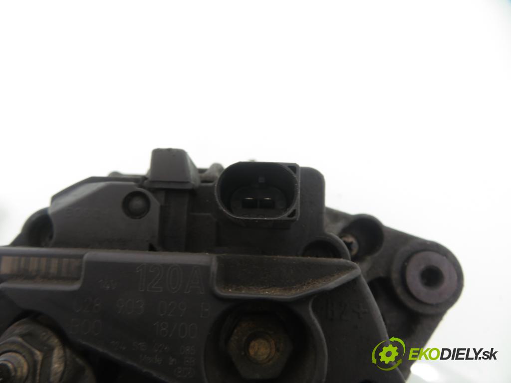 AUDI A4 (8D2, B5) SEDAN 1996 81,00 1.9 TDI 110 - AFN 1896,00 Alternátor 028903029B ; 0124515026 (Alternátor)