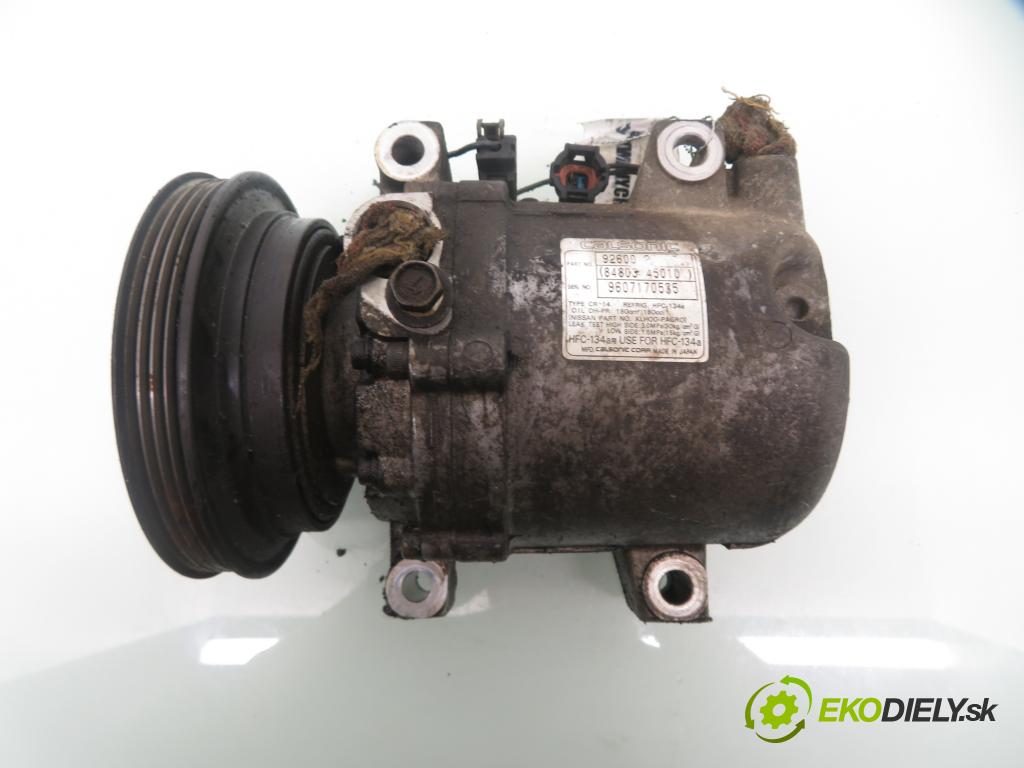 NISSAN PRIMERA (P11) LIFTBACK 2000 73,00 1.6 16V - GA16DE 1597,00 KOMPRESOR: klimatizace 8480345010 (Kompresor klimatizace)