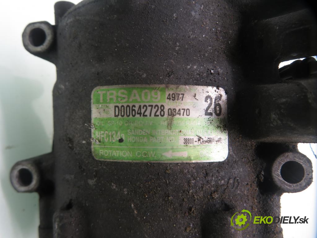 HONDA CIVIC VII Hatchback (EU, EP, EV) HB 2004 66,00 1.4 iS (EP1) - D14Z5 1396,00 KOMPRESOR: klimatizace TRSA09 (Kompresor klimatizace)