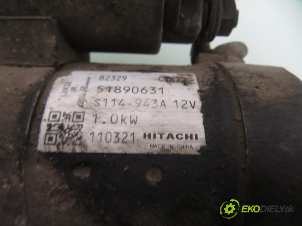 FIAT PANDA (169_) HB 2011 51,00 1.2 - 169 A4.000 1242,00 Štartér 51890631 ; S114943A (Štartér)