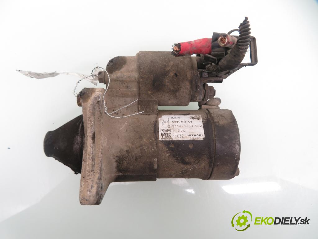FIAT PANDA (169_) HB 2011 51,00 1.2 - 169 A4.000 1242,00 Štartér 51890631 ; S114943A (Štartér)