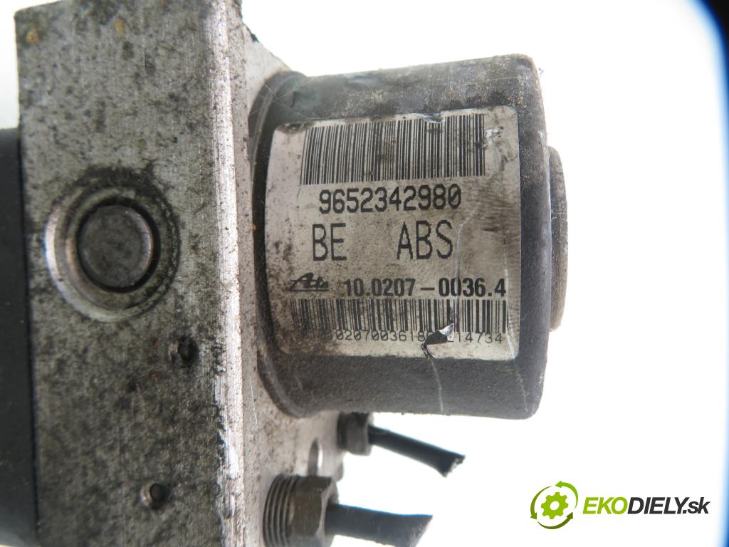 PEUGEOT 206 liftback (2A/C) HB 2004 50,00 1.4 HDi 8V 70 - 8HX 1398,00 Pumpa ABS 9652342980 ; 10020700364 (Pumpa ABS)