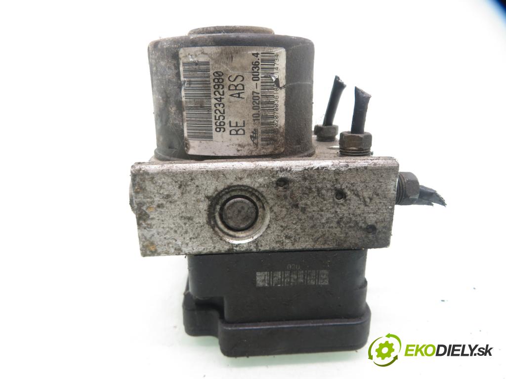 PEUGEOT 206 liftback (2A/C) HB 2004 50,00 1.4 HDi 8V 70 - 8HX 1398,00 Pumpa ABS 9652342980 ; 10020700364 (Pumpa ABS)