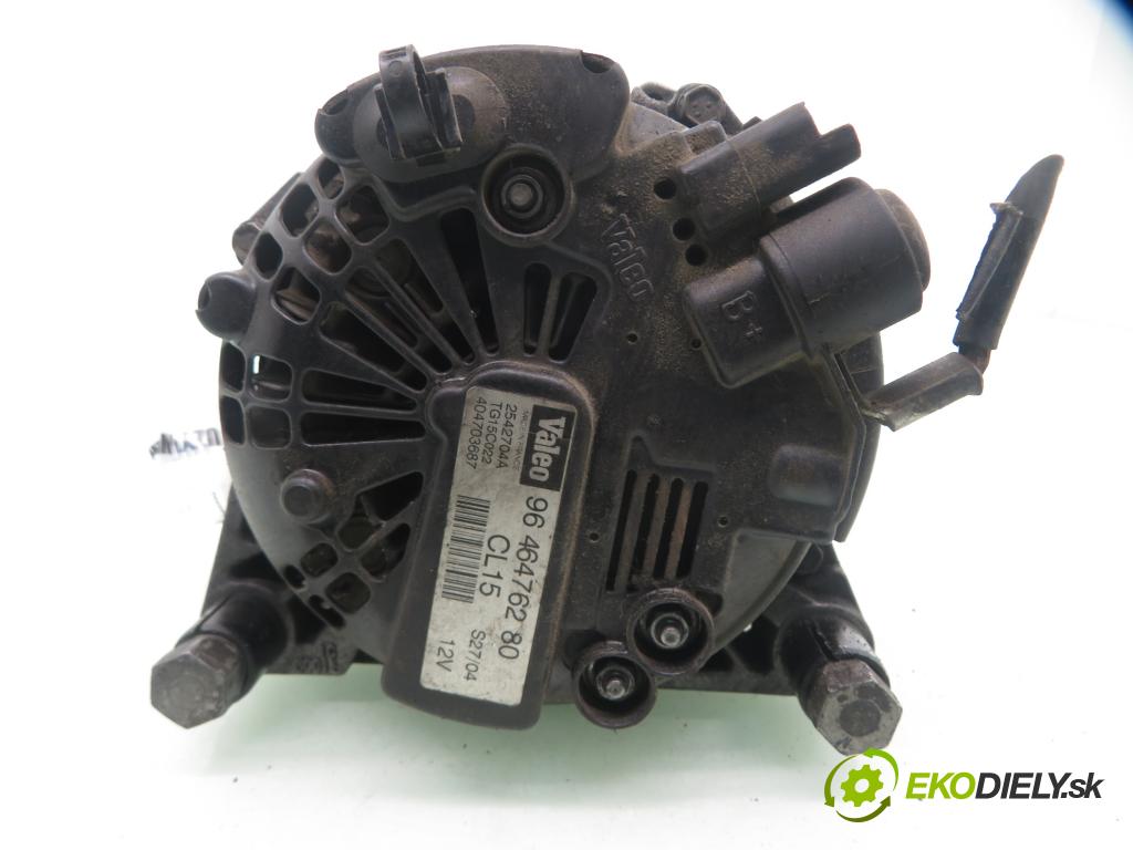 PEUGEOT 206 liftback (2A/C) HB 2004 50,00 1.4 HDi 8V 70 - 8HX 1398,00 Alternátor 9646476280 ; 2542704A ; TG15C022 (Alternátor)