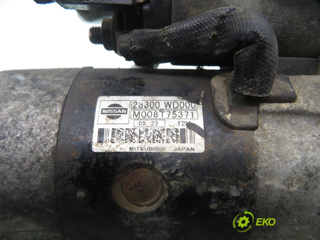 NISSAN ALMERA TINO (V10) MINIVAN 2001 84,00 2.2 dCi - YD22DDTi 2184,00 startér 23300WD000 ; M008T75371 (Startér)