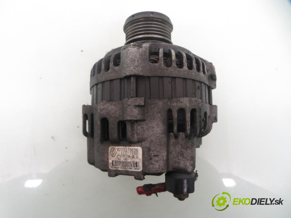 RENAULT KANGOO (KC0/1_) KOMBIVAN 2006 60,00 1.5 dCi 80 - K9K 702 1461,00 Alternátor 8200373636 ; A002TC0981 (Alternátor)