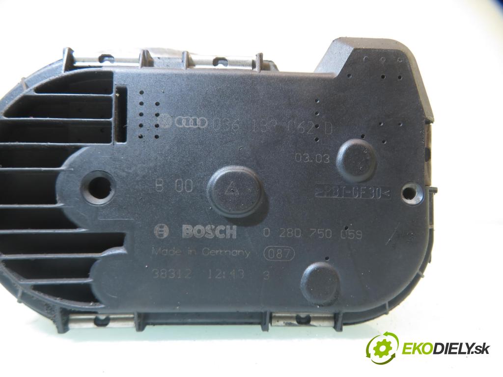 VW GOLF IV (1J1) HB 2003 81,00 1.6 FSI - BAD 1598,00 Škrtiaca klapka 036133062D ; 0280750059 (Škrtiaca klapka)