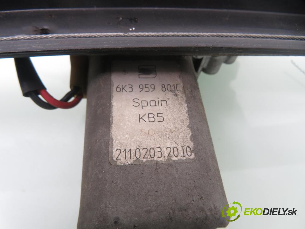 SKODA OCTAVIA I (1U2) SEDAN 2001 66,00 1.9 TDI - ALH 1896,00 Mechanizmus okien 6K3959801C
