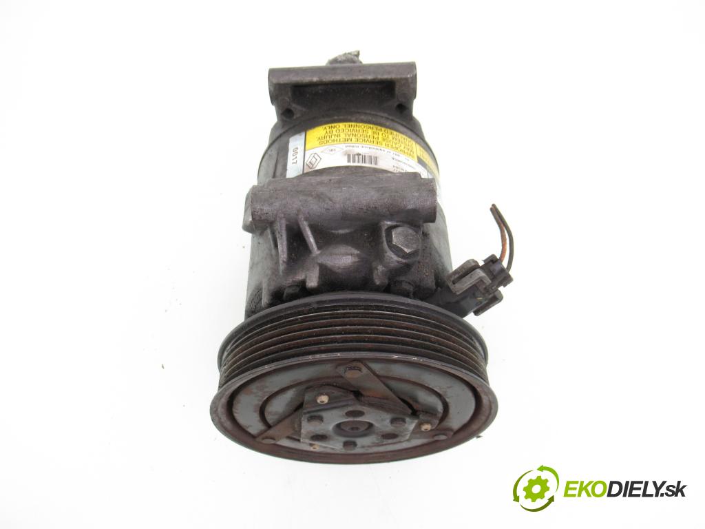 RENAULT SCENIC II (JM0/1_) MINIVAN 2003 60,00 1.5 dCi (JM0F) - K9K 722 1461,00 KOMPRESOR: klimatizace 01140017 ; 8200316164 (Kompresor klimatizace)