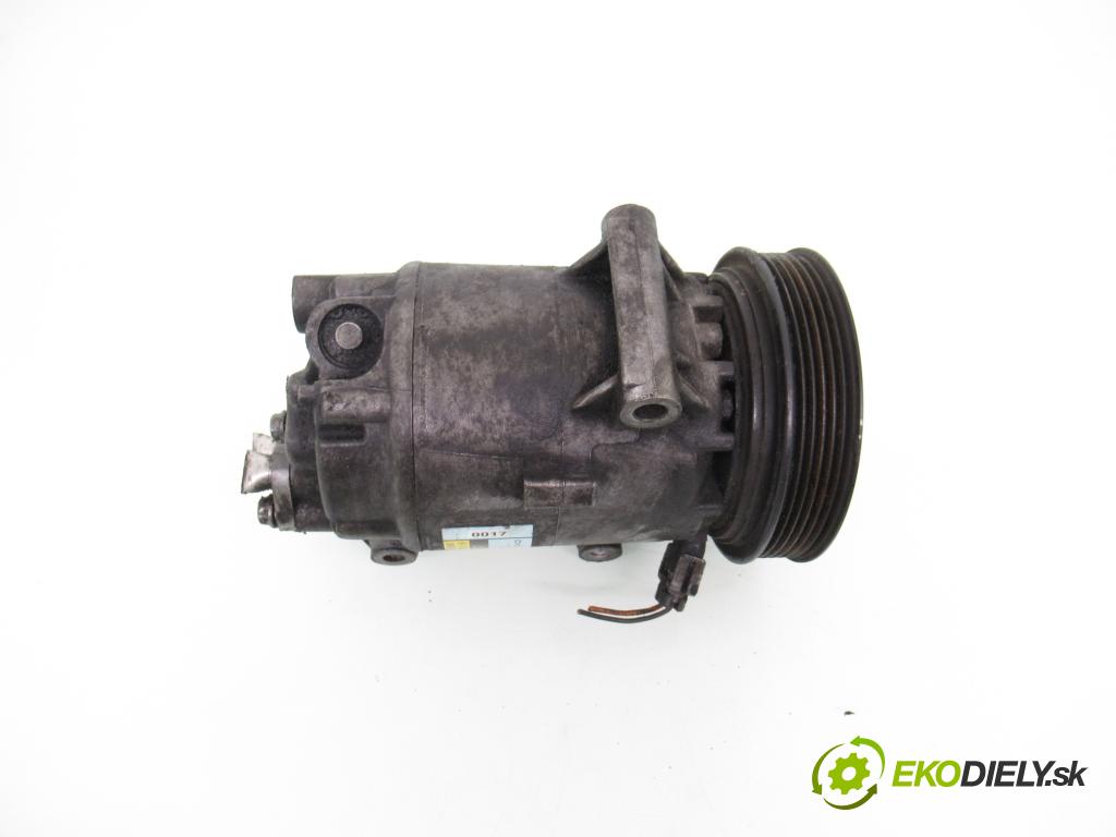 RENAULT SCENIC II (JM0/1_) MINIVAN 2003 60,00 1.5 dCi (JM0F) - K9K 722 1461,00 KOMPRESOR: klimatizace 01140017 ; 8200316164 (Kompresor klimatizace)