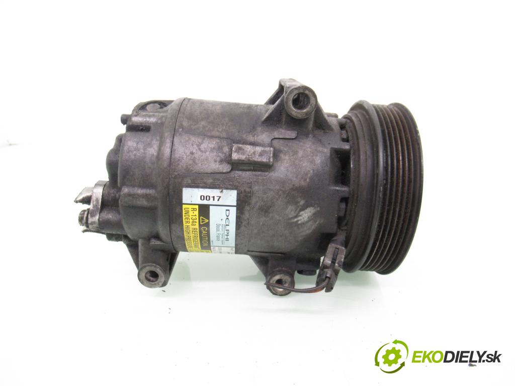 RENAULT SCENIC II (JM0/1_) MINIVAN 2003 60,00 1.5 dCi (JM0F) - K9K 722 1461,00 KOMPRESOR: klimatizace 01140017 ; 8200316164 (Kompresor klimatizace)