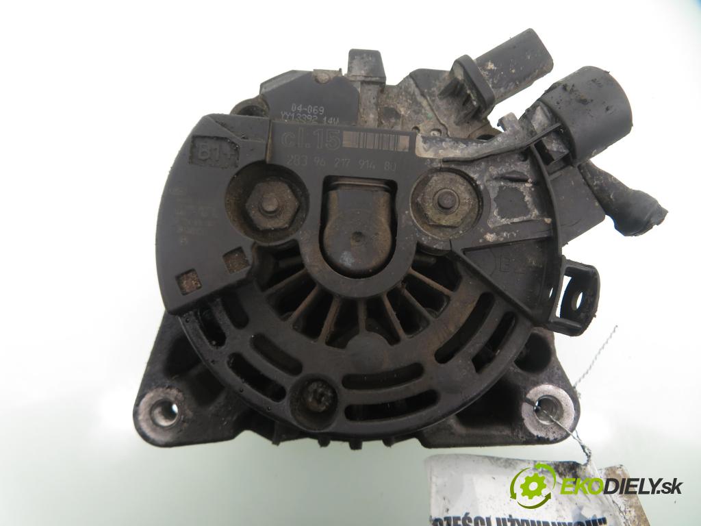CITROEN XSARA PICASSO (N68) MINIVAN 2002 66,00 2.0 HDi 8V 90 - RHY 1997,00 Alternátor 9621791480 ; 0124615002 (Alternátor)