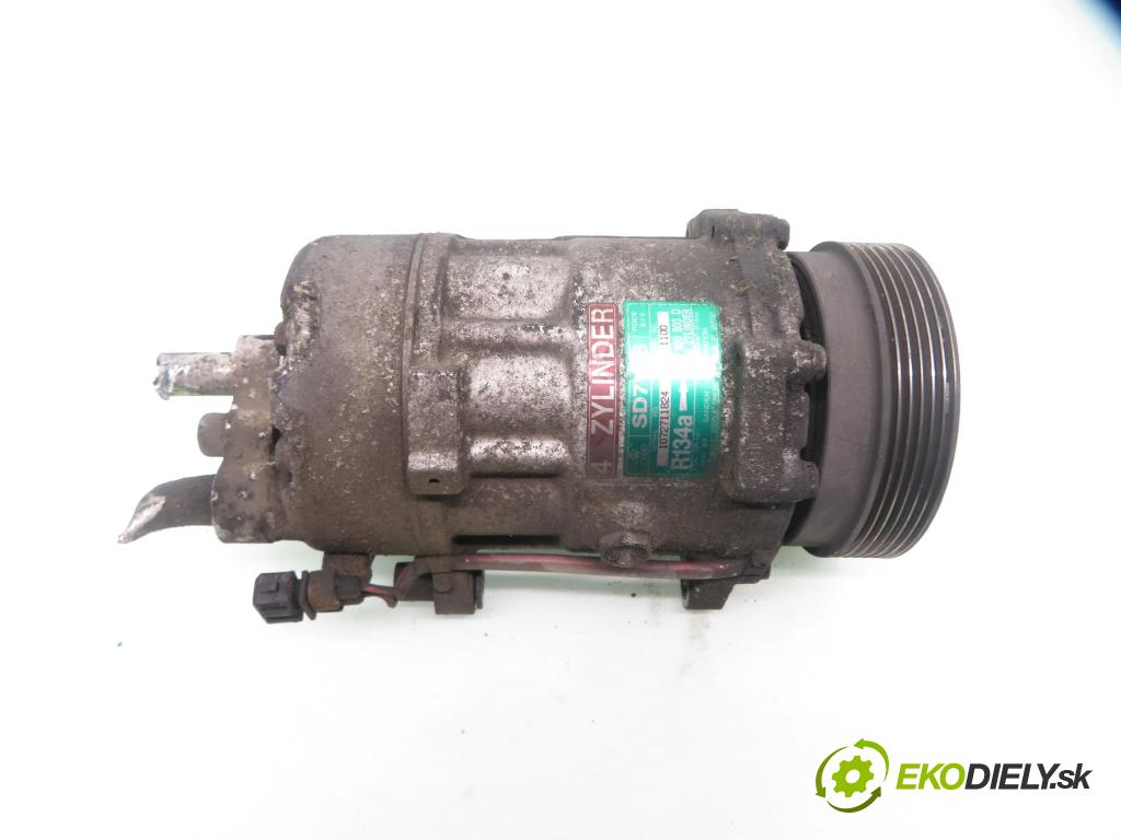 SEAT IBIZA II (6K1) HB 1999 66,00 1.9 TDI - 1Z 1896,00 KOMPRESOR: klimatizace 1H0820803D ; SD7V16 (Kompresor klimatizace)